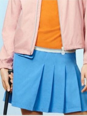 Tory Burch Blue Mini Skirt
